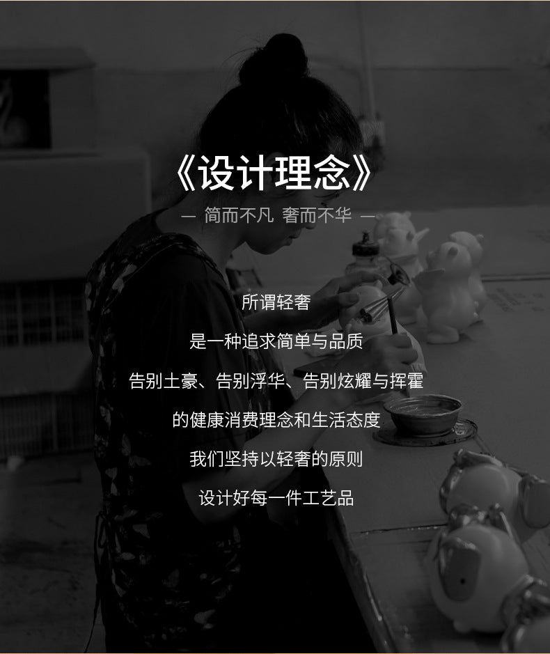 抽象看书人物雕像家居客厅书架桌面树脂工艺品装饰摆件